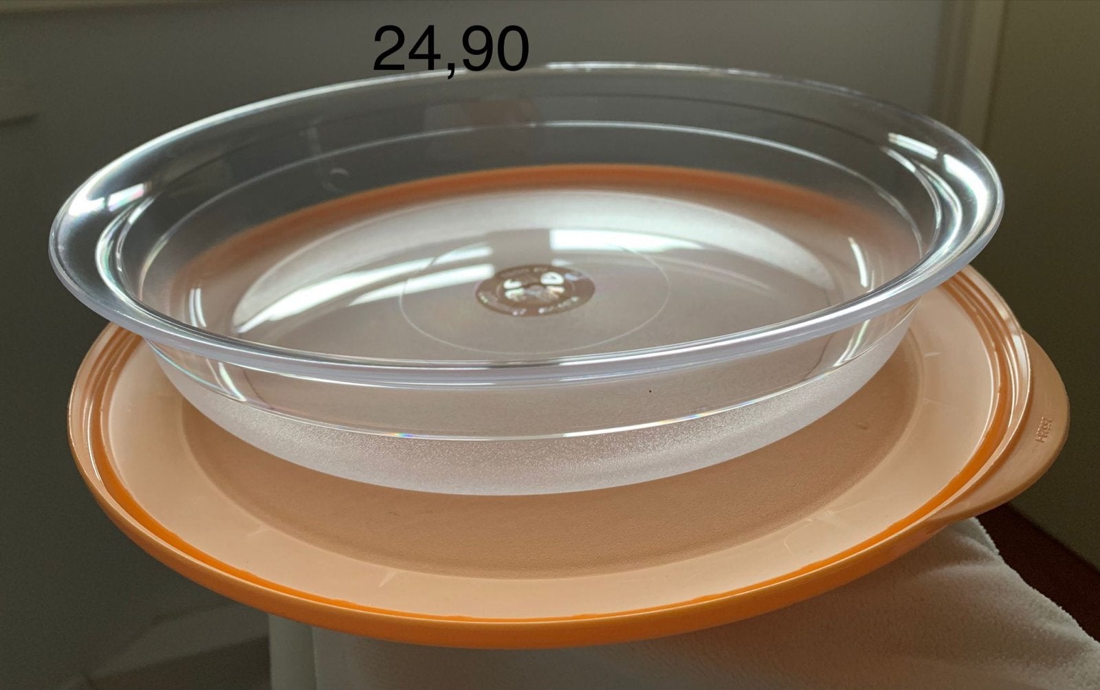 Tupperware Splinternieuwe Serveerschaal 1,3 liter, Huis en Inrichting, Keuken | Tupperware, Schaal, Nieuw, Oranje, Ophalen of Verzenden