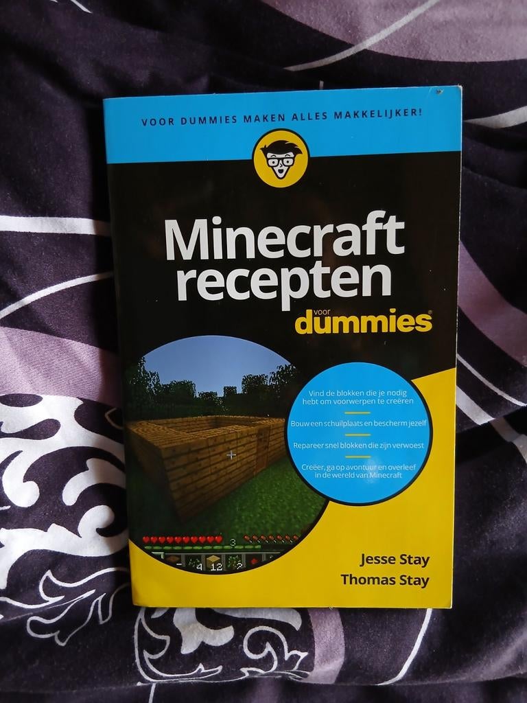 Minecraft recepten voor dummies, Boeken, Overige Boeken, Ophalen of Verzenden