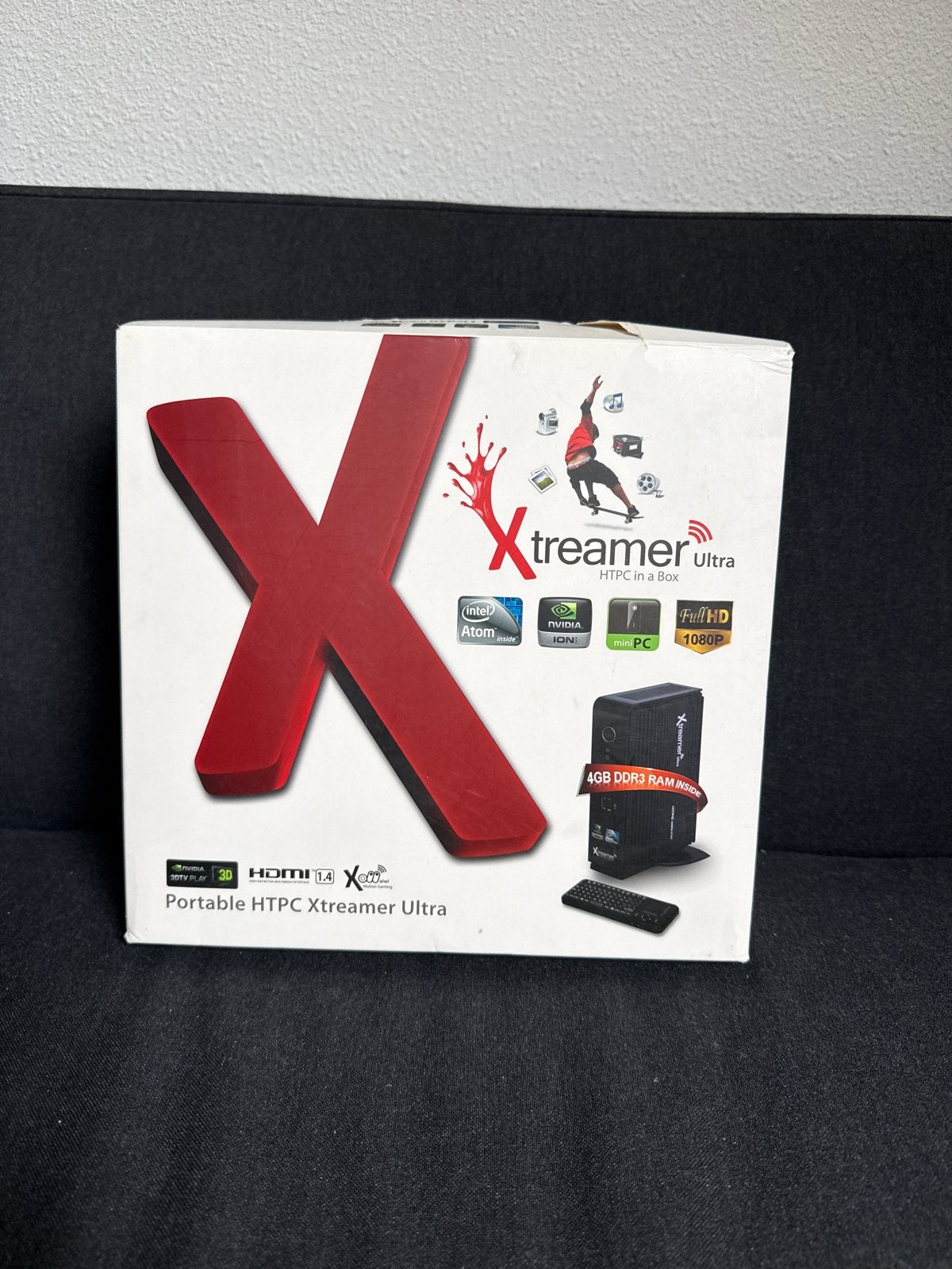 Xtreamer Ultra Portable HTPC - Compacte Media PC, Computers en Software, Desktop Pc's, HDD, Minder dan 2 Ghz, Ophalen of Verzenden