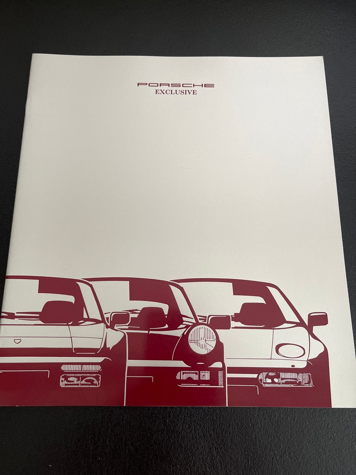 Porsche Exclusive Folder 1990- Duitstalig, Ophalen of Verzenden, Zo goed als nieuw, Porsche