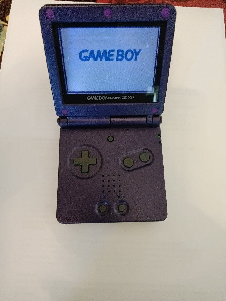 SP Paars, Ophalen, Zo goed als nieuw, Game Boy Advance SP