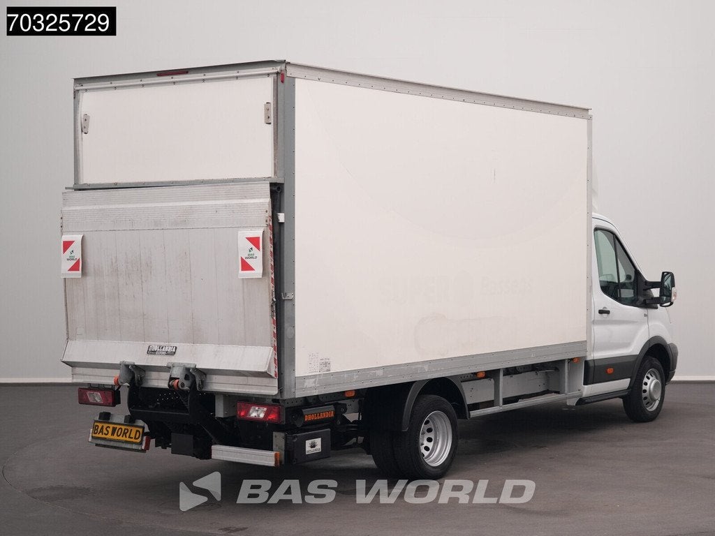Ford Transit 170pk Laadklep Dubbellucht 170PK Bakwagen Airco, Auto's, Bestelauto's, Stof, Euro 6, 4 cilinders, Multifunctioneel stuurwiel