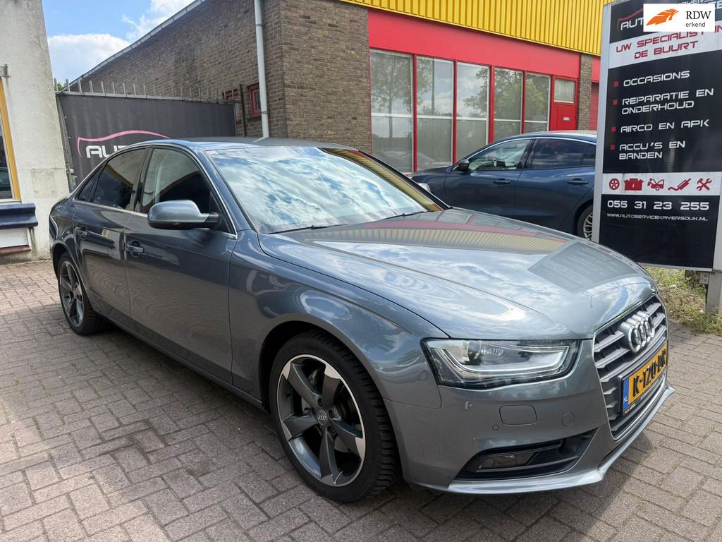 Audi A4 Limousine 2.0 TFSI Pro Line Xenon|Cruise C.|Stoel Ve, Euro 5, Gebruikt, Zwart, 4 cilinders