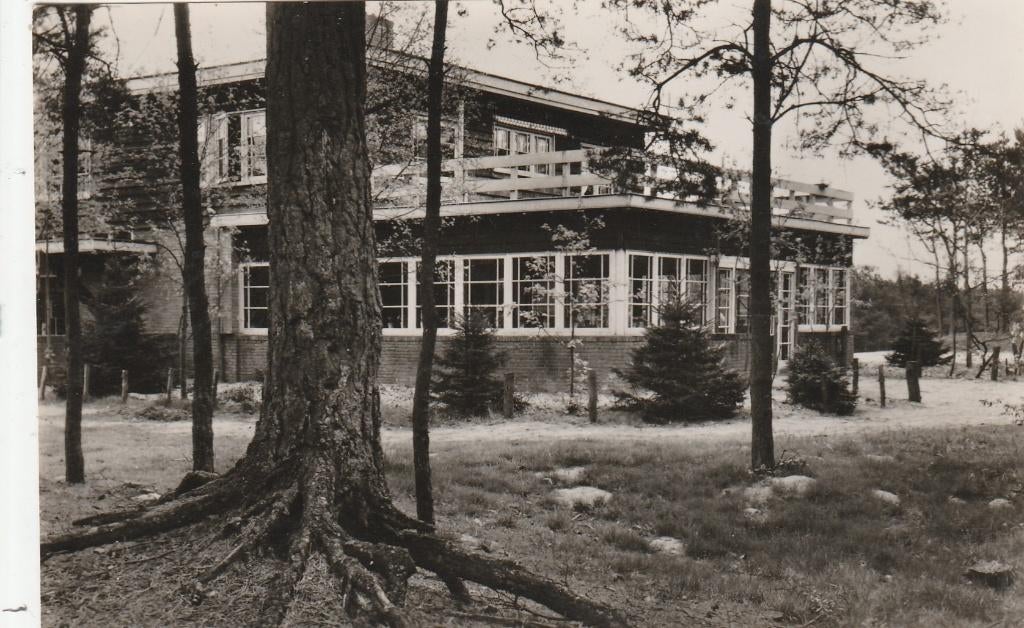 oldebroek- jeugdherberg, Verzamelen, Ansichtkaarten | Nederland, Ophalen of Verzenden, 1940 tot 1960
