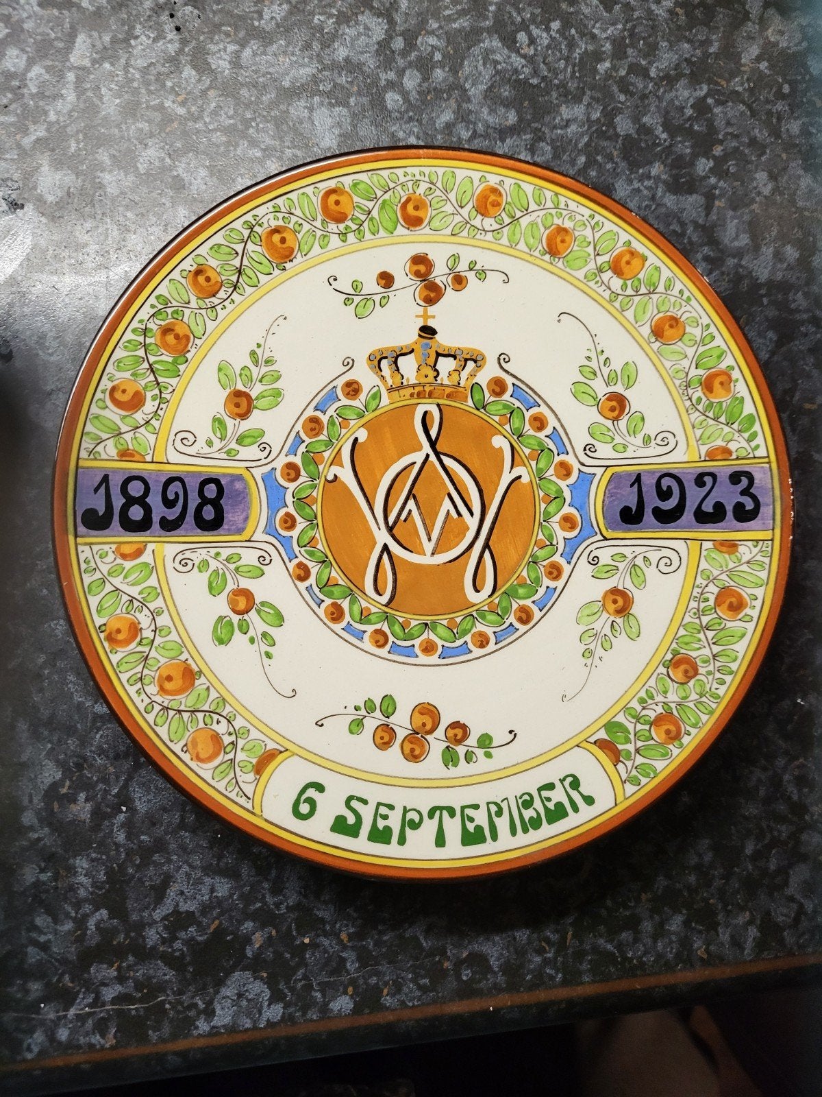 ivora gouda plateel, Antiek en Kunst, Ophalen of Verzenden