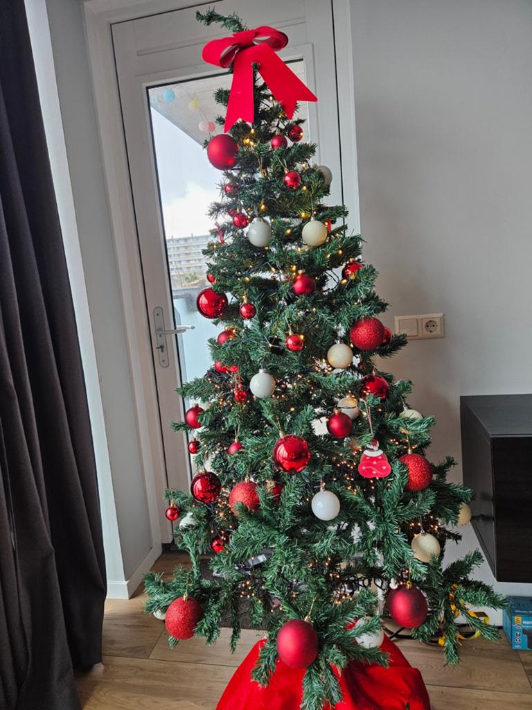 Kerstboom – Inclusief decoratie & LED-verlichting, Diversen, Kerst, Ophalen