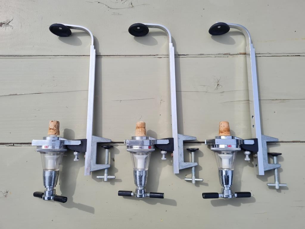 3 st TEMPLEX drankdispencers non drip 2 cl, Ophalen of Verzenden, Gebruikt