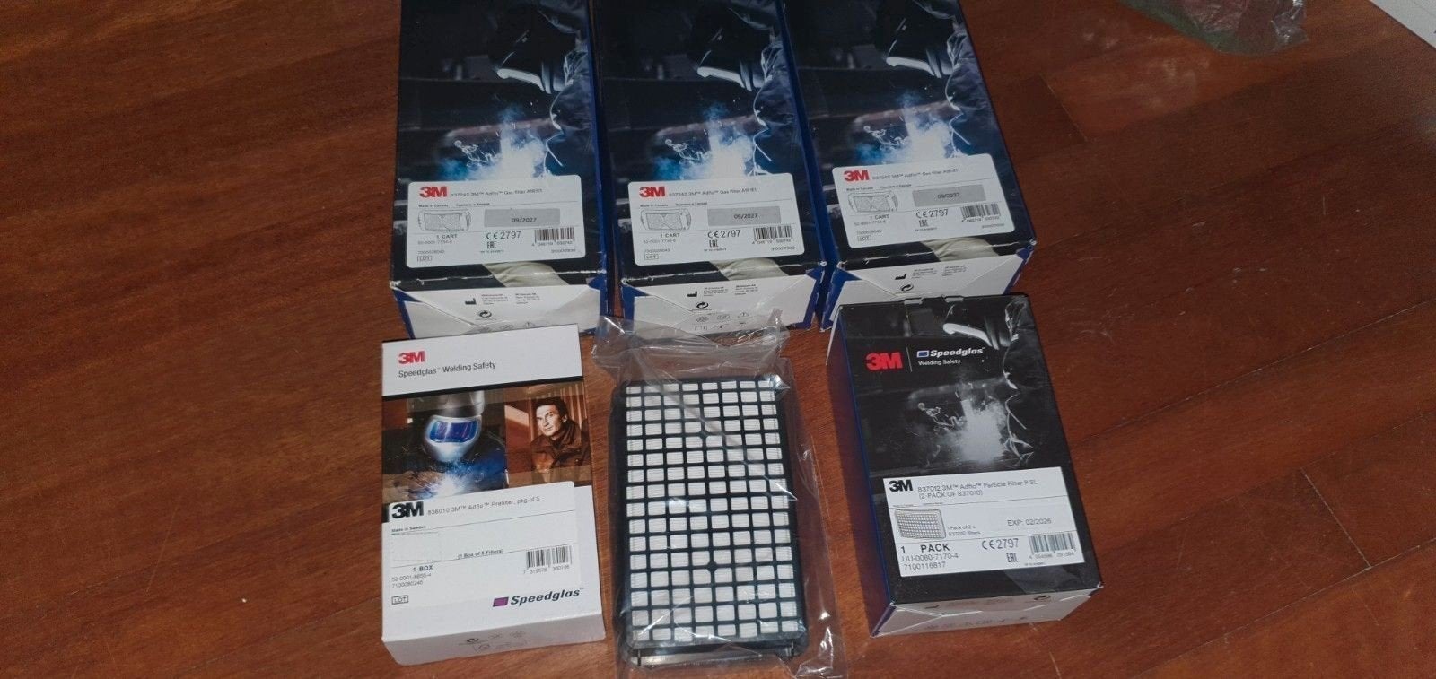 3M Adflo Gasfilters deeltjesfilter - Nieuw in doos, Ophalen of Verzenden, Nieuw, Volgelaatsmaskers