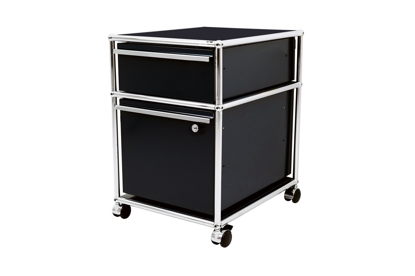 USM Haller rolcontainer, Huis en Inrichting, Kasten | Ladekasten, Ophalen, 1 of 2 laden, 50 tot 100 cm, Zo goed als nieuw