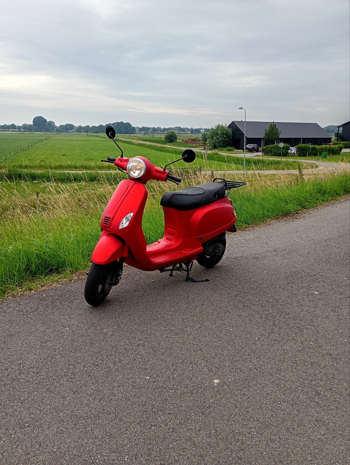 Retro Scooter met Geel Kenteken 2023- Goed Onderhouden, Ophalen, Gebruikt, Maximaal 45 km/u, Benzine