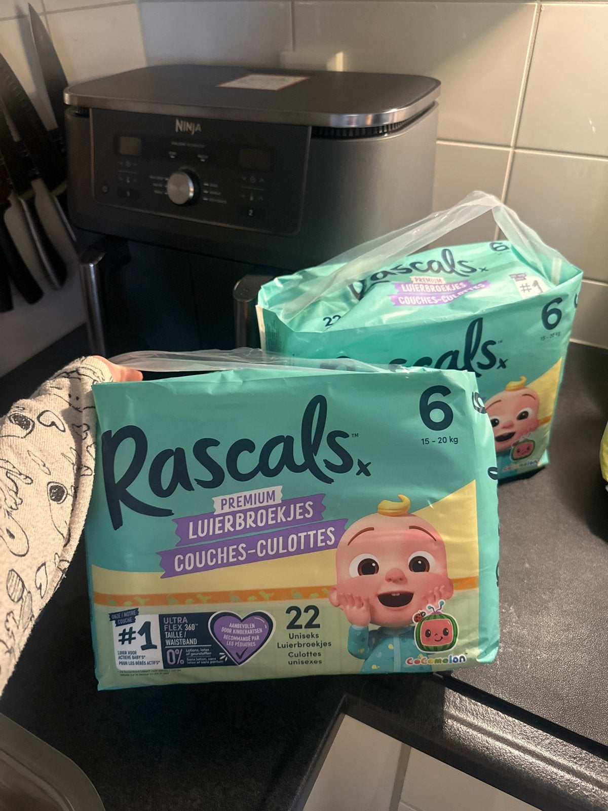 2x Rascals Premium Luierbroekjes Maat 6 (15-20 kg), Ophalen, Nieuw, Jongetje of Meisje