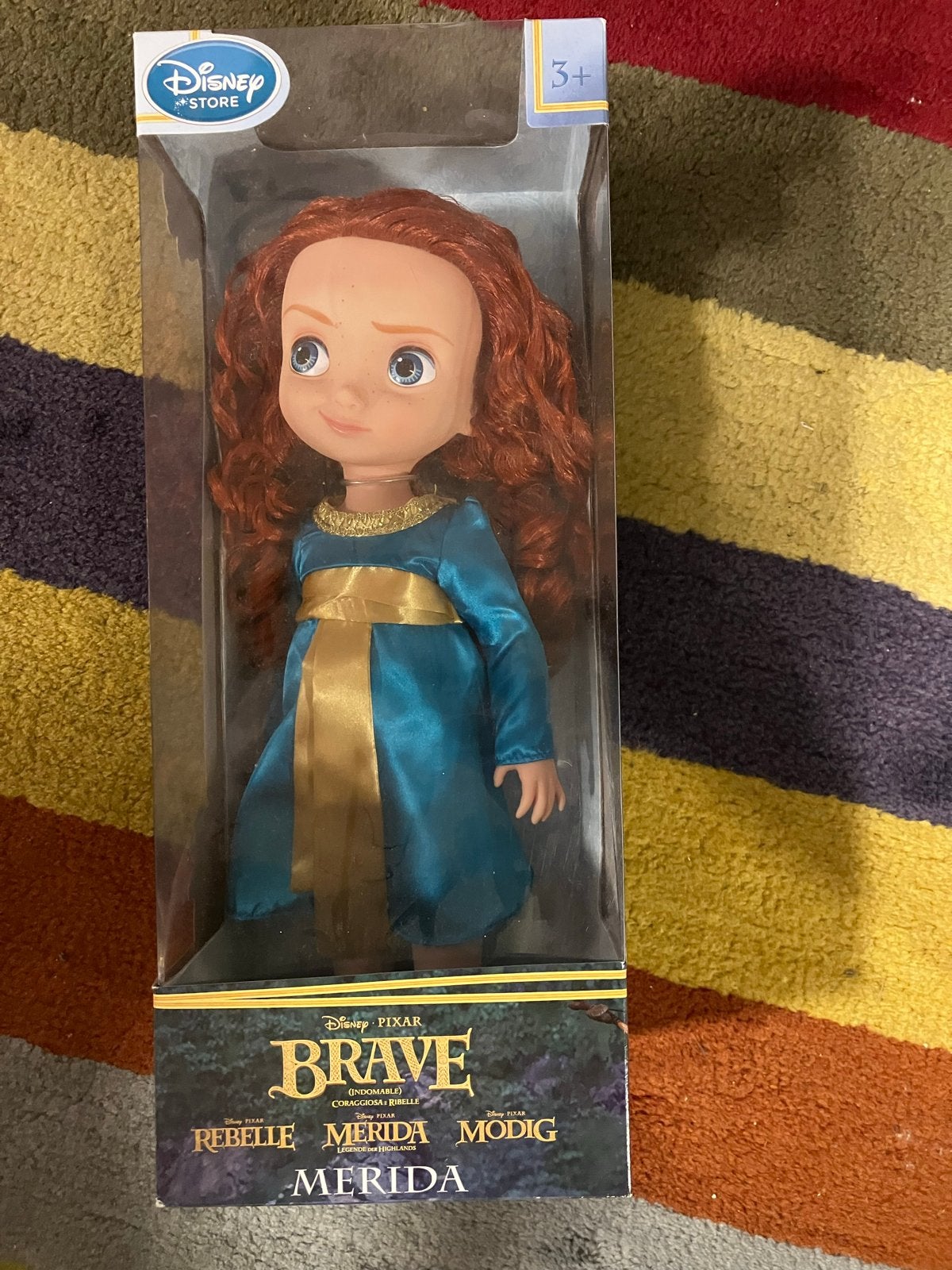 Disney Pixar Brave Merida Babypop - Nieuw in doos, Ophalen, Nieuw, Babypop