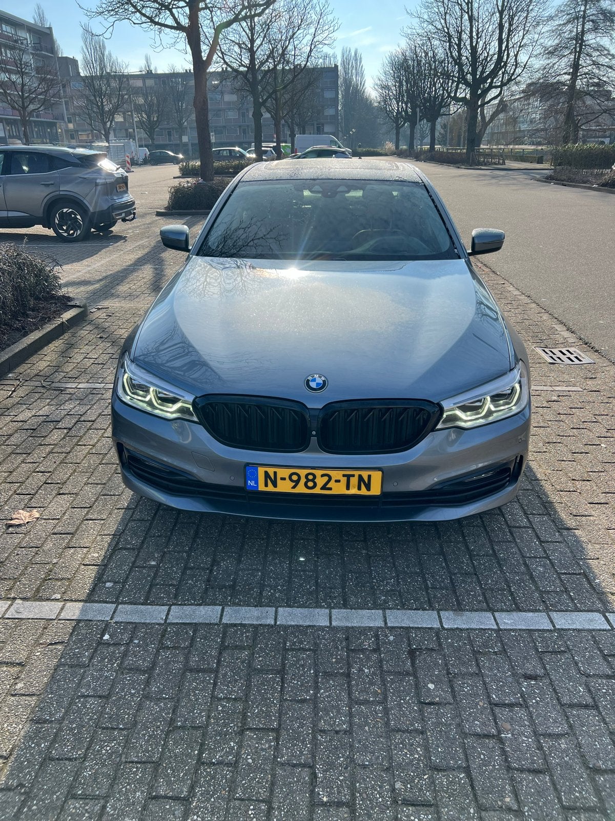 BMW 5-Serie 540i 340pk Aut. 2018 Grijs, Automaat, 2000 kg, 340 pk, Leder