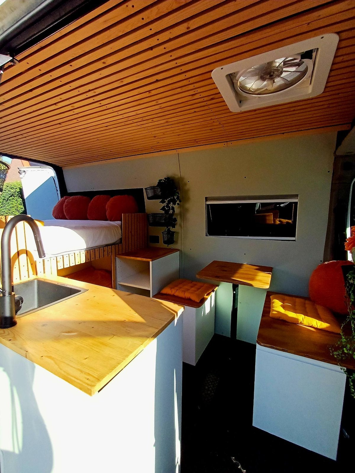 Unieke Renault Master L2H2 Camper (2008), Caravans en Kamperen, Overige merken, Buscamper of Camperbus, Tot en met 3, Particulier