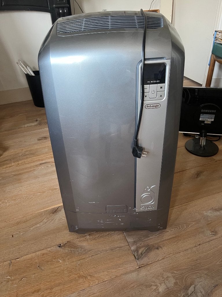 Mobiele Airco De longhi Pinguino pac we 125 eco, Witgoed en Apparatuur, Airco's, Ophalen, Koelen en Ontvochtigen, 3 snelheden of meer