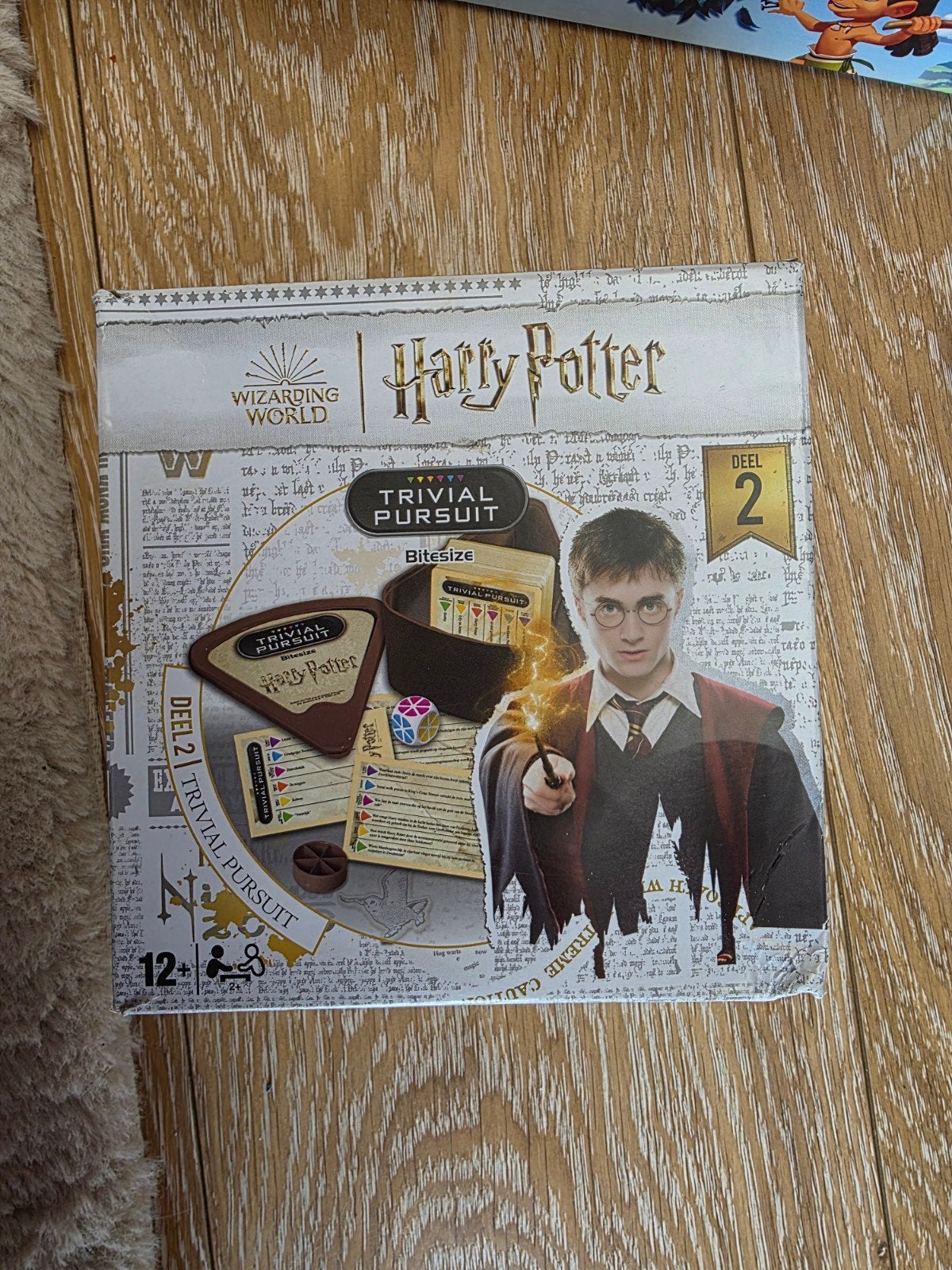 Harry Potter Trivial Pursuit Bitesize Deel 2, Gebruikt, Ophalen of Verzenden, Winning Moves, Een of twee spelers