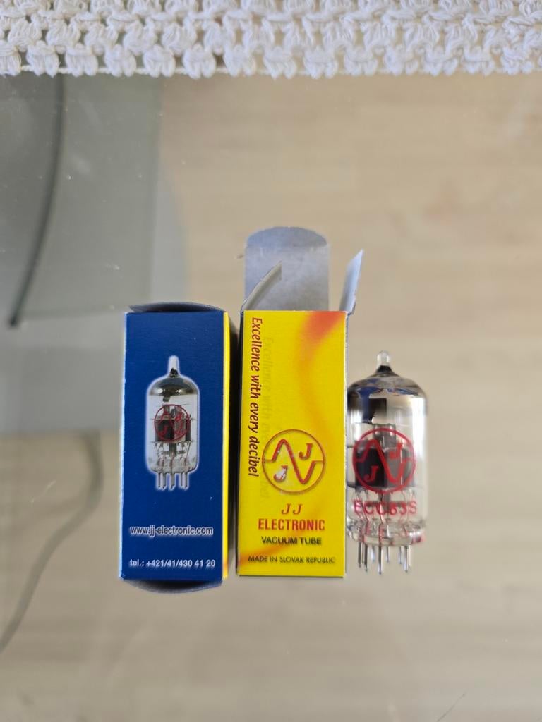 2x Nieuwe TAD JJ ECC83S/12AX7 S buizen, Ophalen of Verzenden