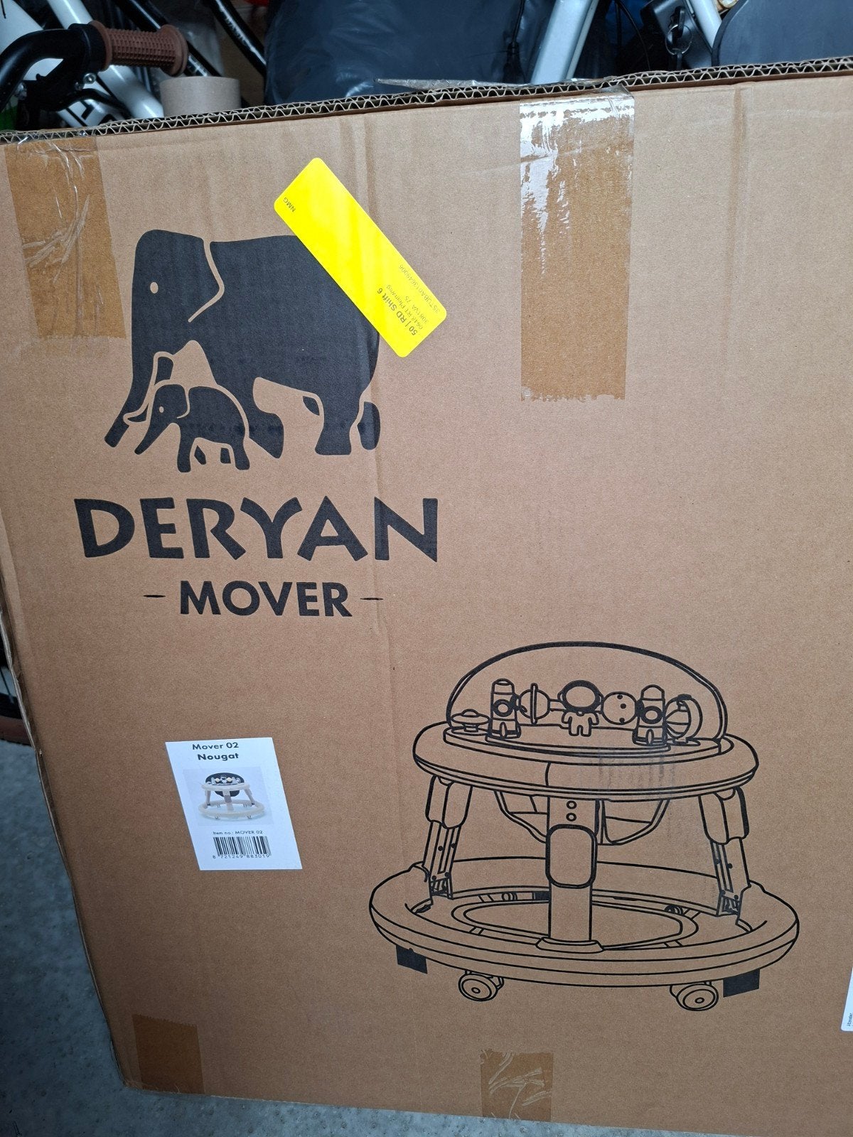 Deryan Mover Babywalker - Nieuw in doos, Kinderen en Baby's, Speelgoed | Babyspeelgoed, Ophalen of Verzenden, Nieuw, Overige typen