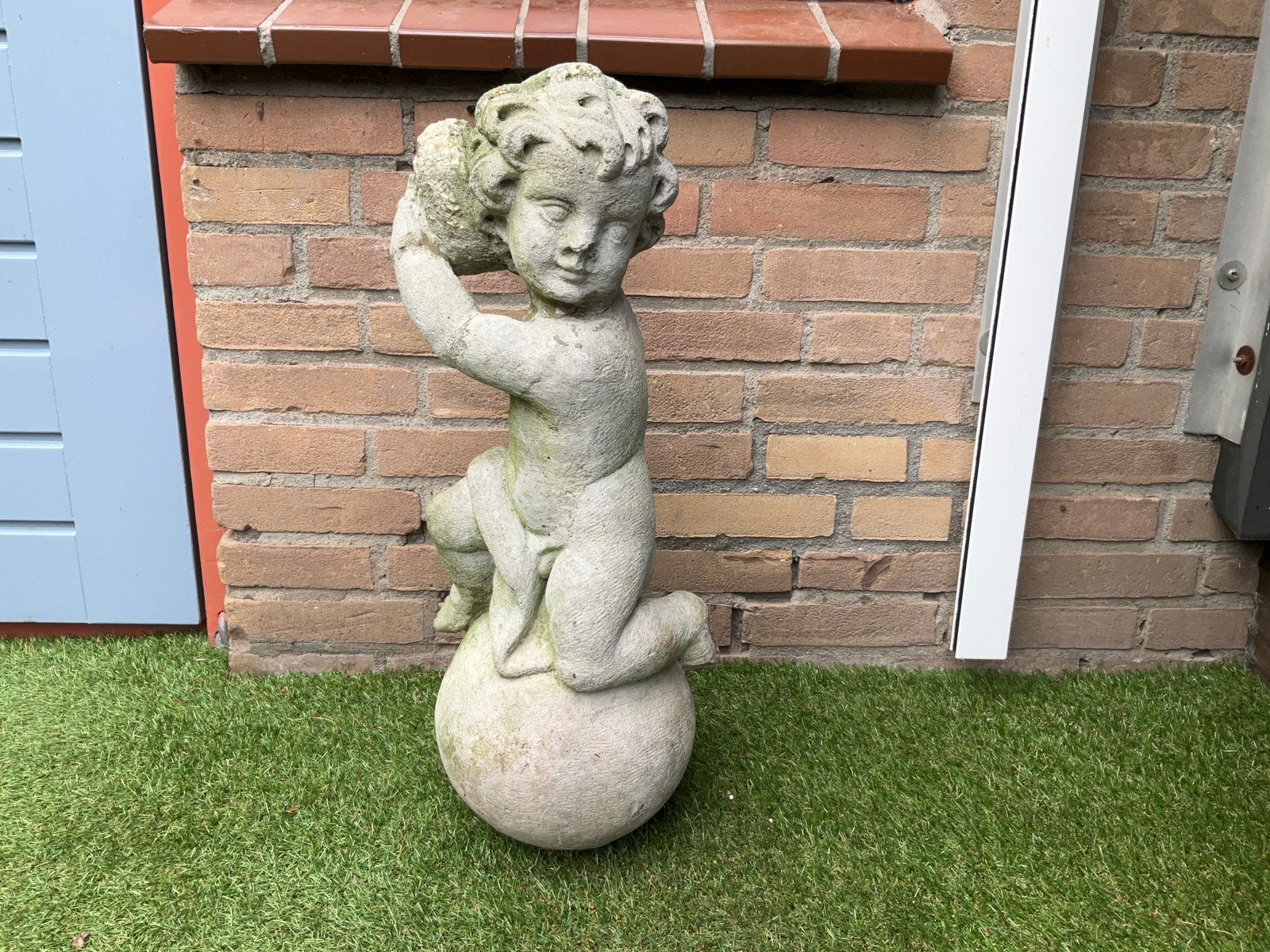 Tuinbeeld van beton 65 cm, Ophalen, Gebruikt