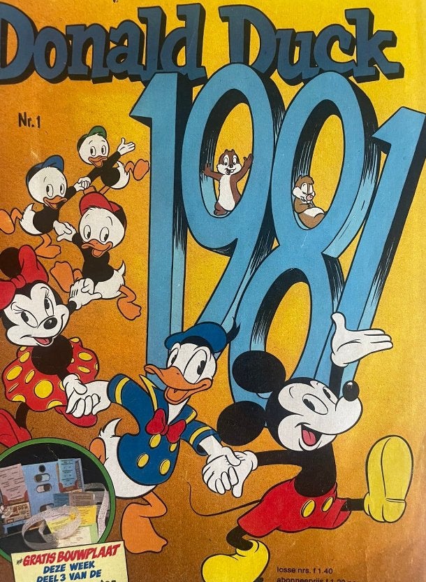 Donald Duck complete jaargangen te koop 1981 t/m 1997, Complete serie of reeks, Ophalen of Verzenden, Gelezen