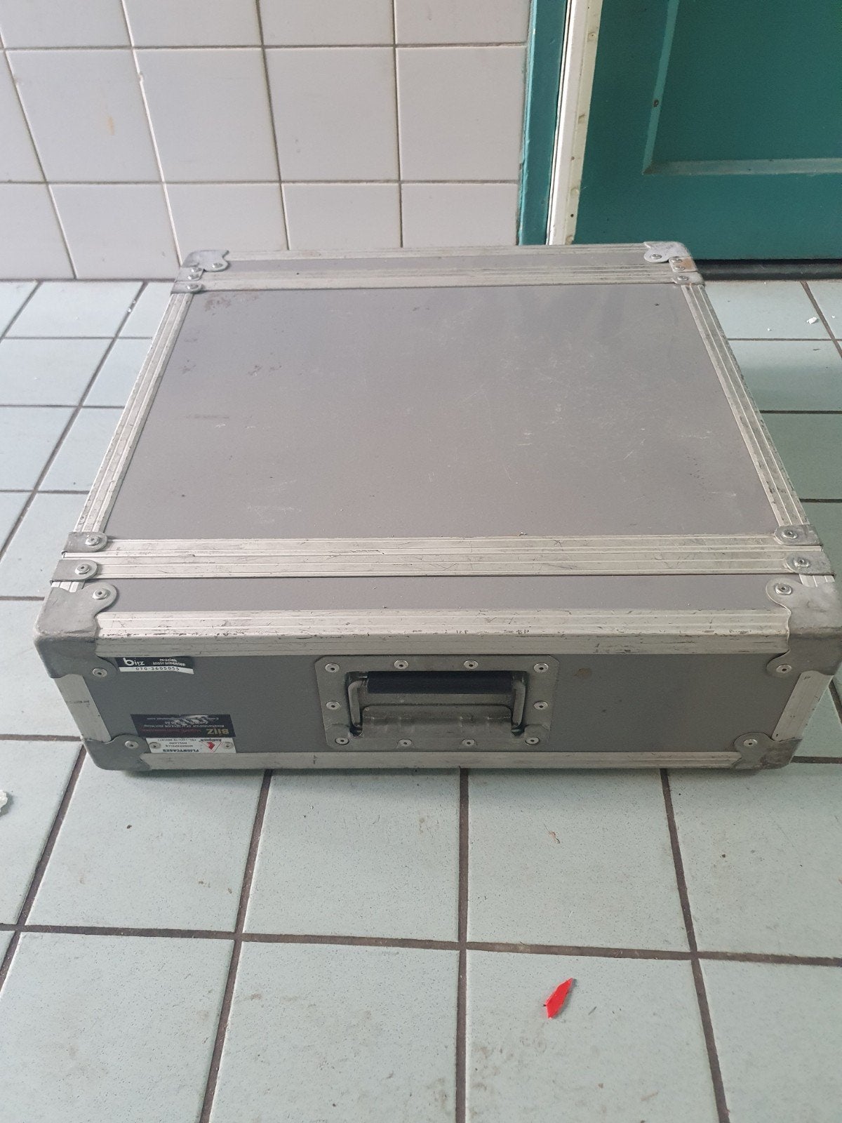 Robuuste 4HE 19" Flightcase voor versterker, Ophalen of Verzenden, Gebruikt, Overige instrumenten, Flightcase