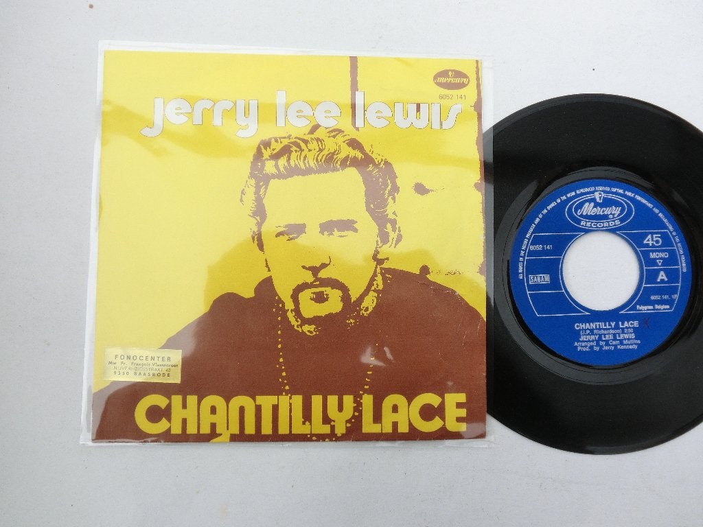 Jerry Lee Lewis Chantilly lace, Cd's en Dvd's, Ophalen of Verzenden, Zo goed als nieuw, 7 inch, Pop