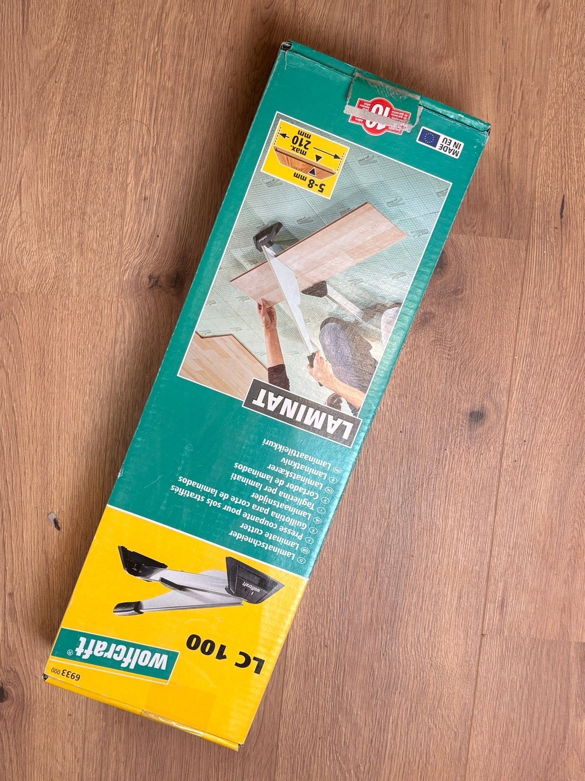 Wolfcraft LC100 Laminaatsnijder - Voor snel en schoon leggen, Ophalen, Gebruikt, Snijgereedschap, Overige merken
