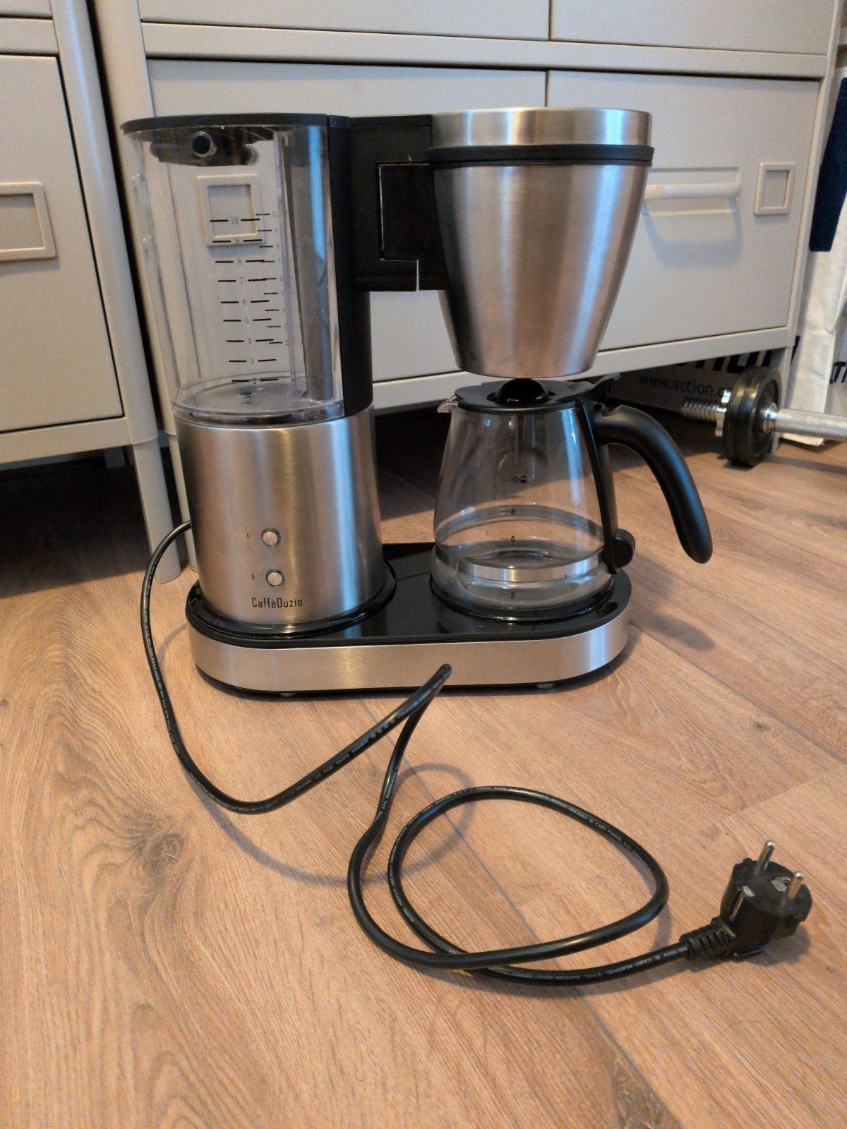CaffèDuzio CD330, Ophalen, Afneembaar waterreservoir, Gebruikt, Koffiemachine