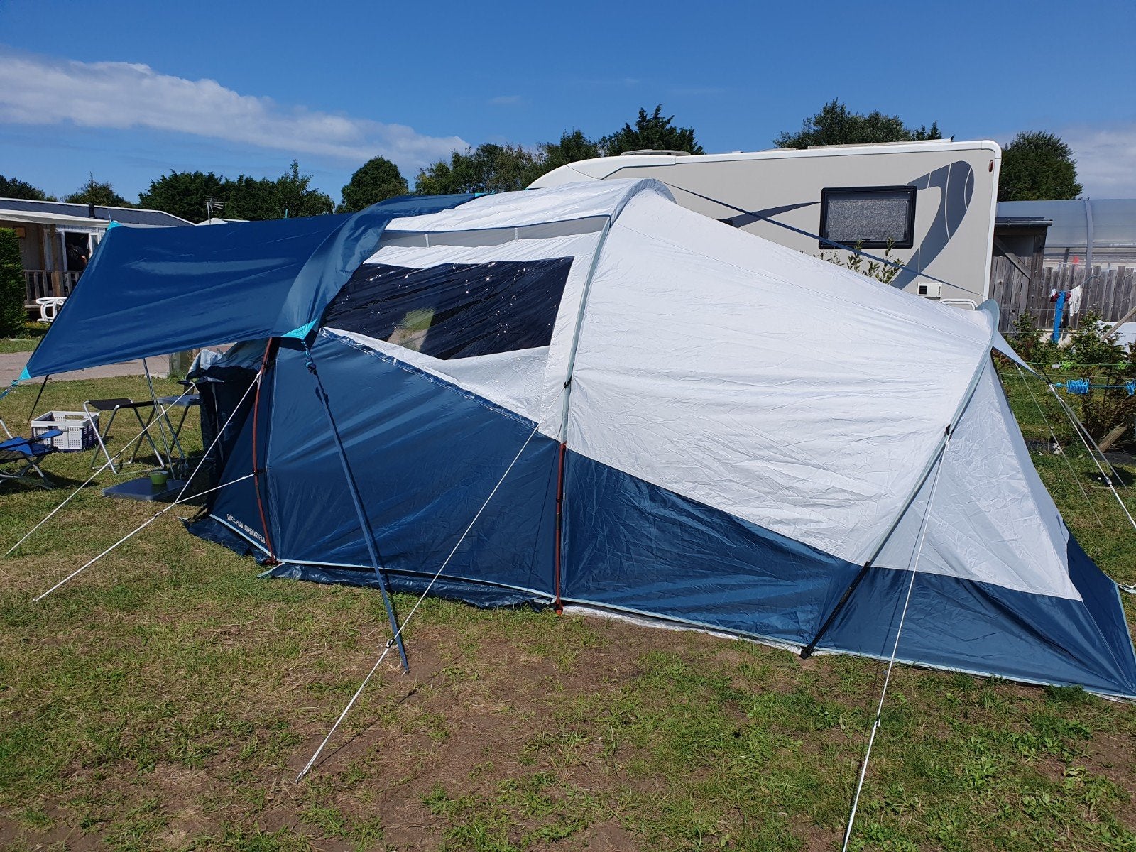 Arpenaz Family 4.1 Tent - Ruim en Comfortabel voor 3 Persone, Ophalen, Zo goed als nieuw, Tot en met 3