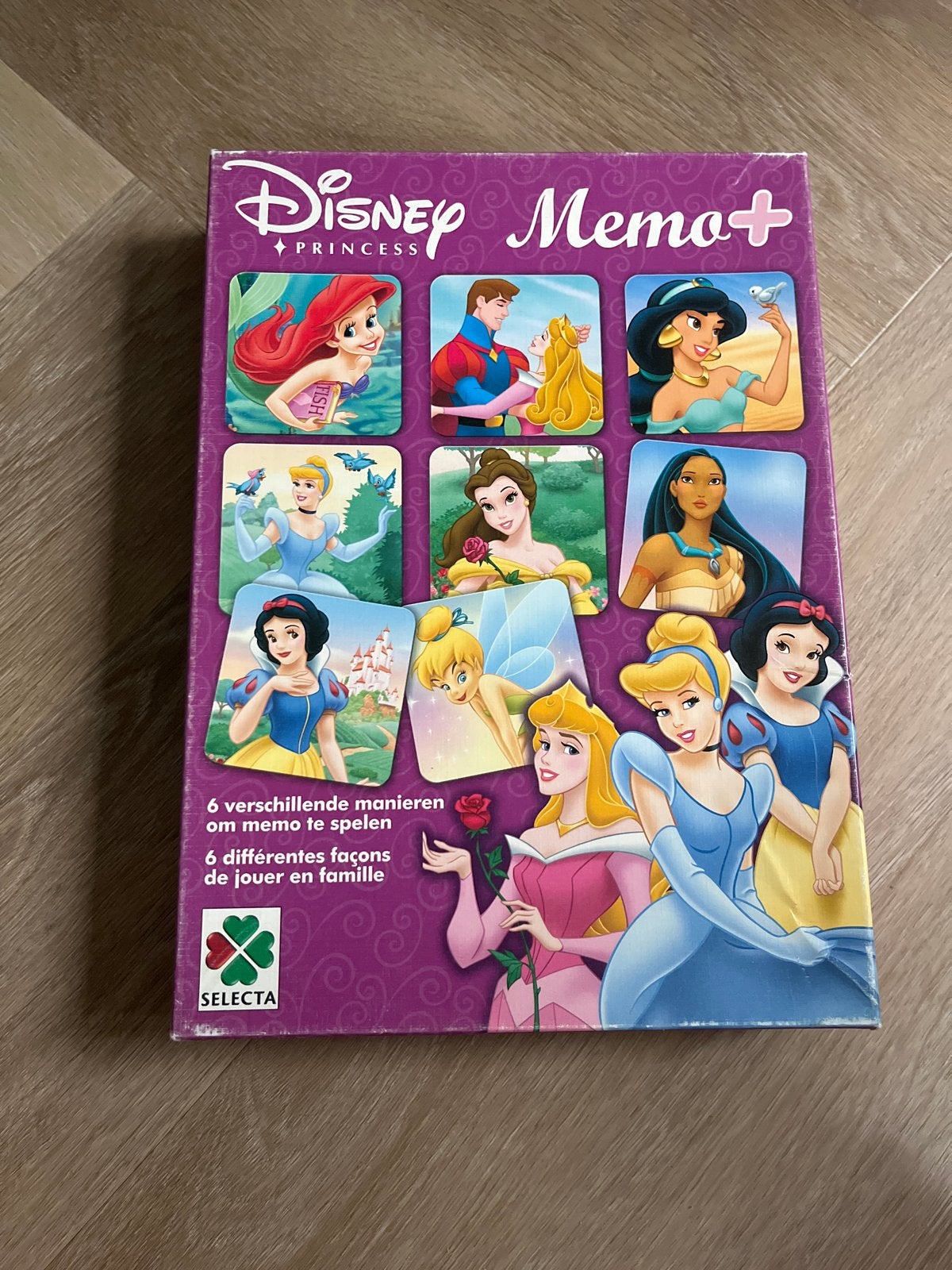 Disney Princess Memo+ Geheugenspel - Selecta, Ophalen of Verzenden, Gebruikt, Overige typen