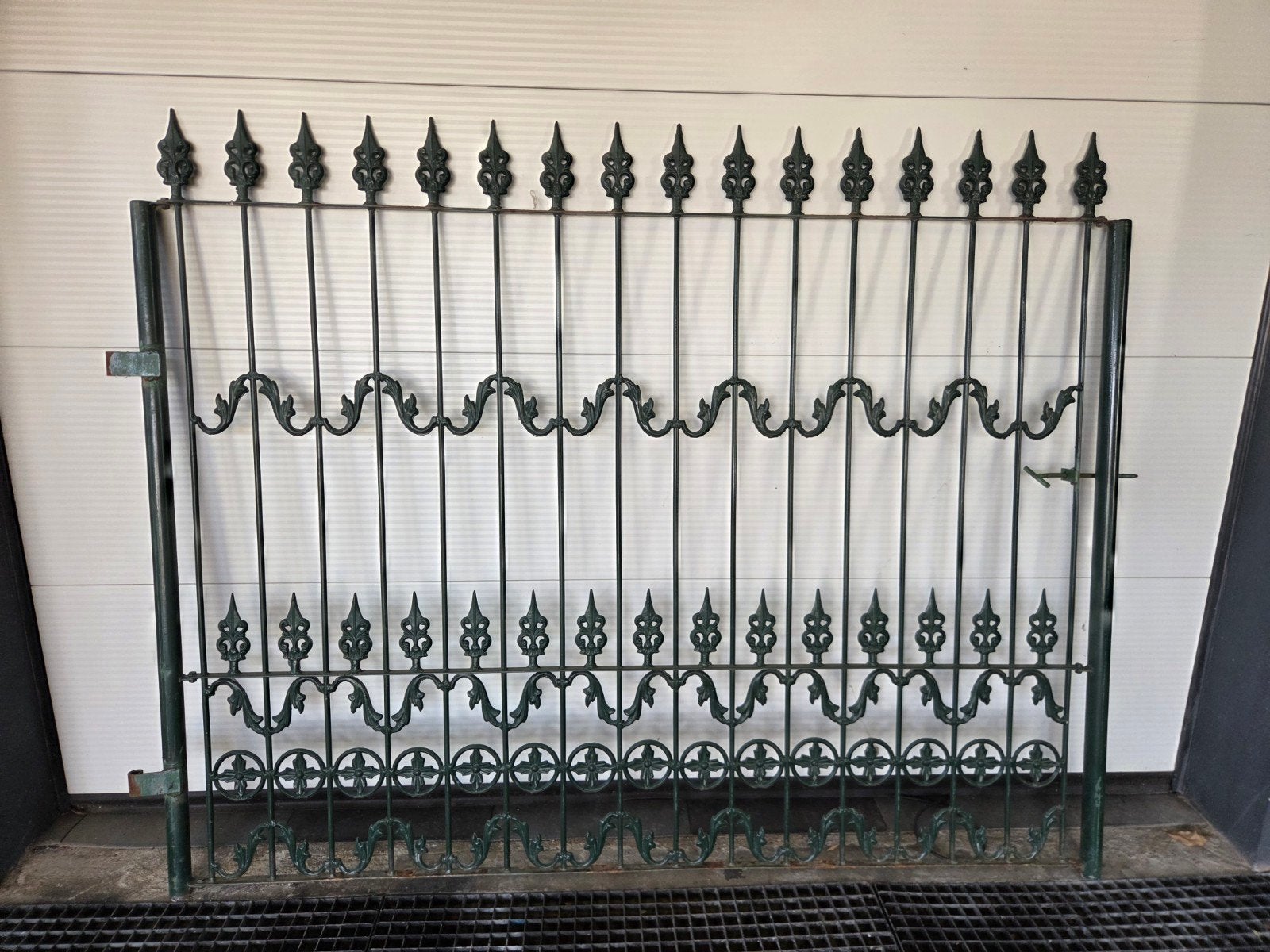 tuinpoort/ hek, Ophalen, IJzer, Sierhekwerk