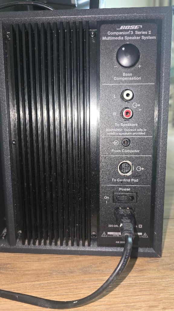 audio, Ophalen, Zo goed als nieuw, Bose, Minder dan 60 watt
