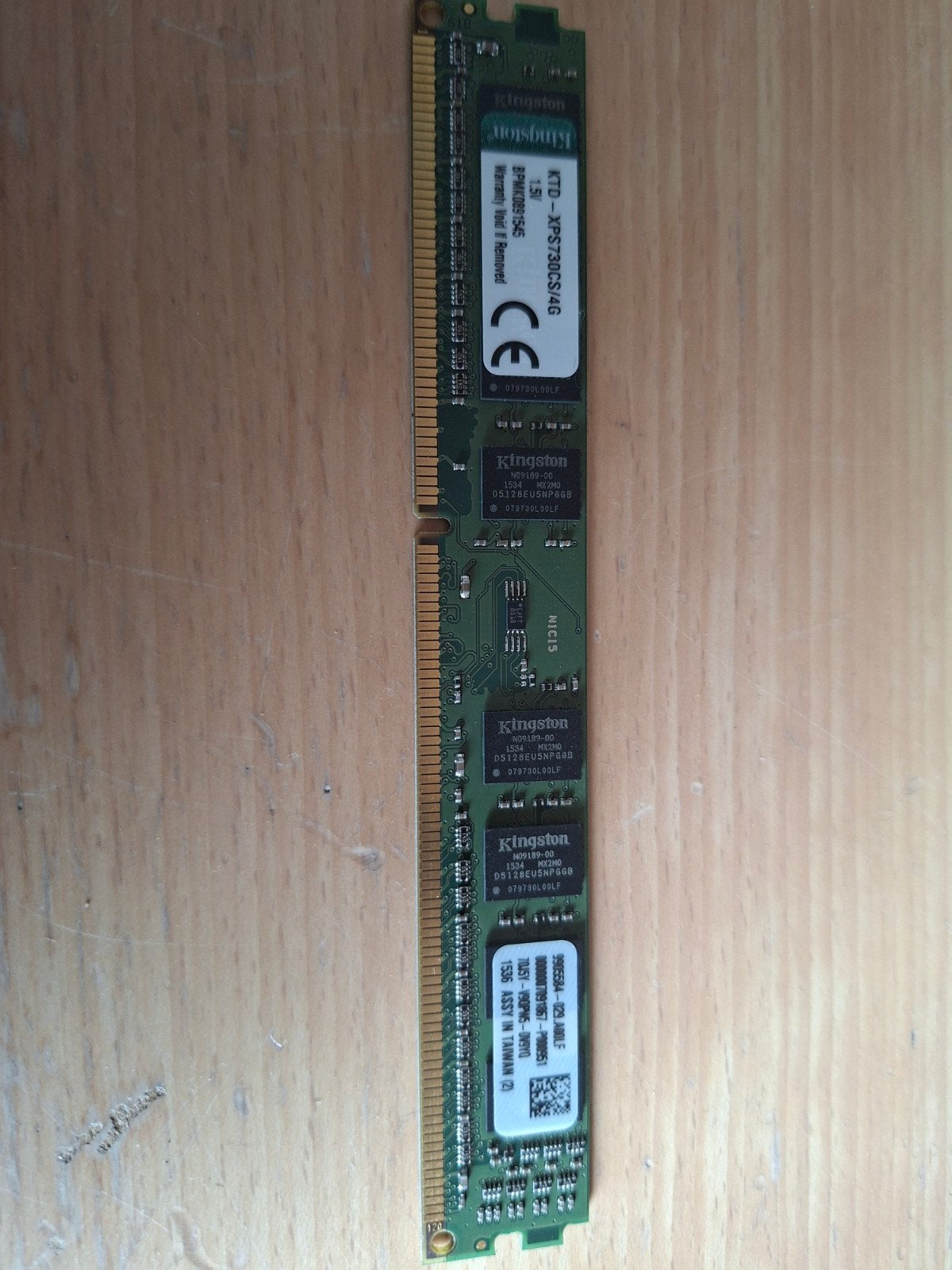 Kingston 1GB DDR2 RAM Geheugenmodule, Server, Ophalen of Verzenden, DDR2, Gebruikt