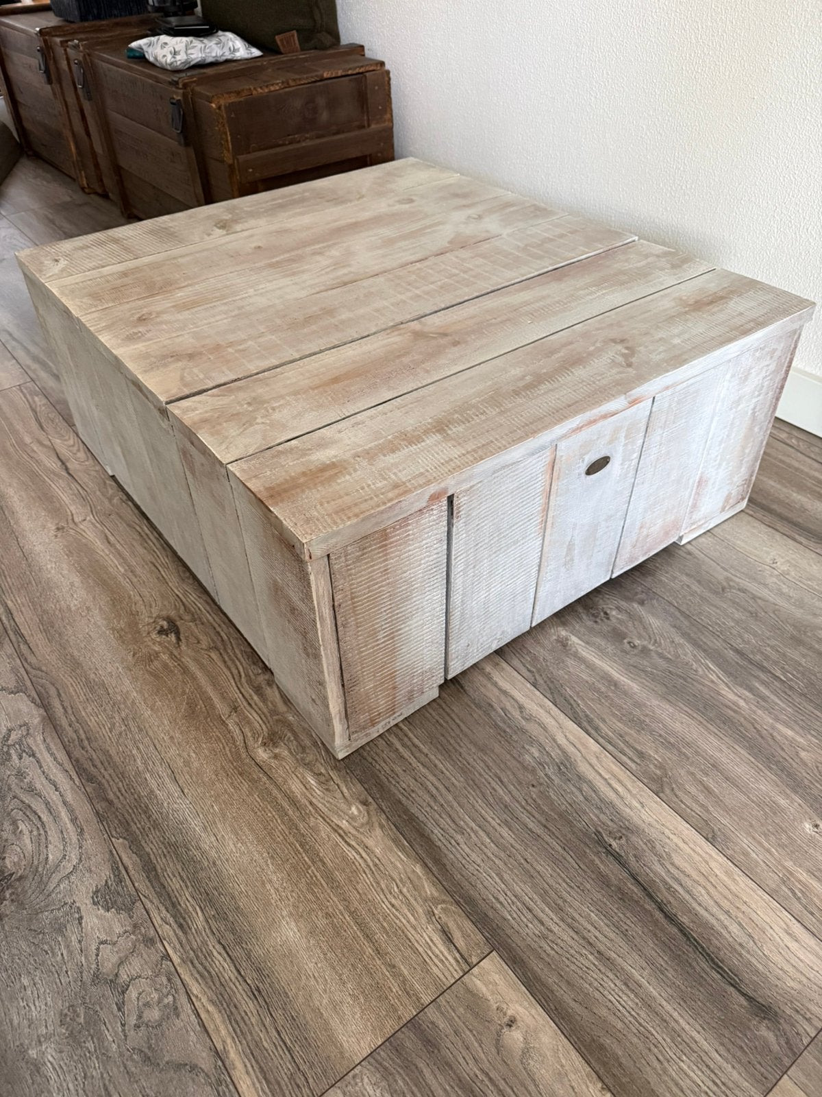 Salon tafel, Ophalen, Zo goed als nieuw, Rechthoekig, 50 tot 100 cm