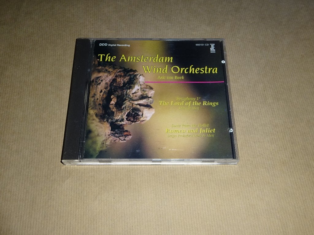 CD The Amsterdam Wind Orchestra The Lord of the Rings Romeo, Ophalen of Verzenden, Classicisme, Zo goed als nieuw, Kamermuziek