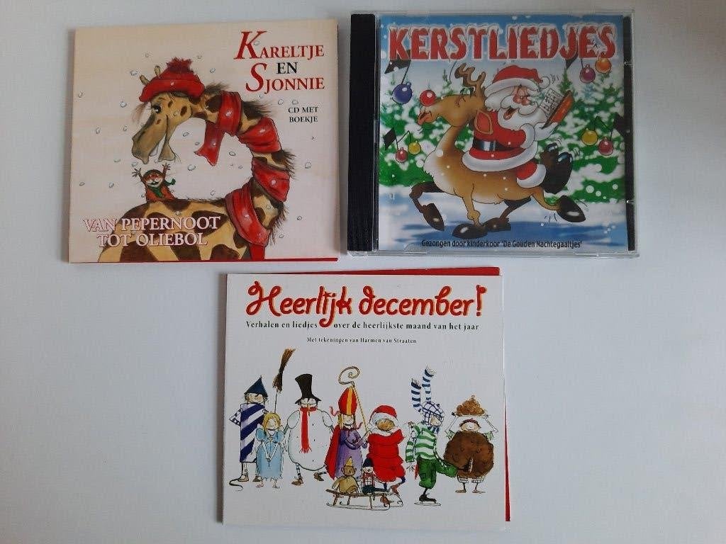 3 sfeervolle kinder CD’s voor de decembermaand, Ophalen of Verzenden, Zo goed als nieuw, Kerst