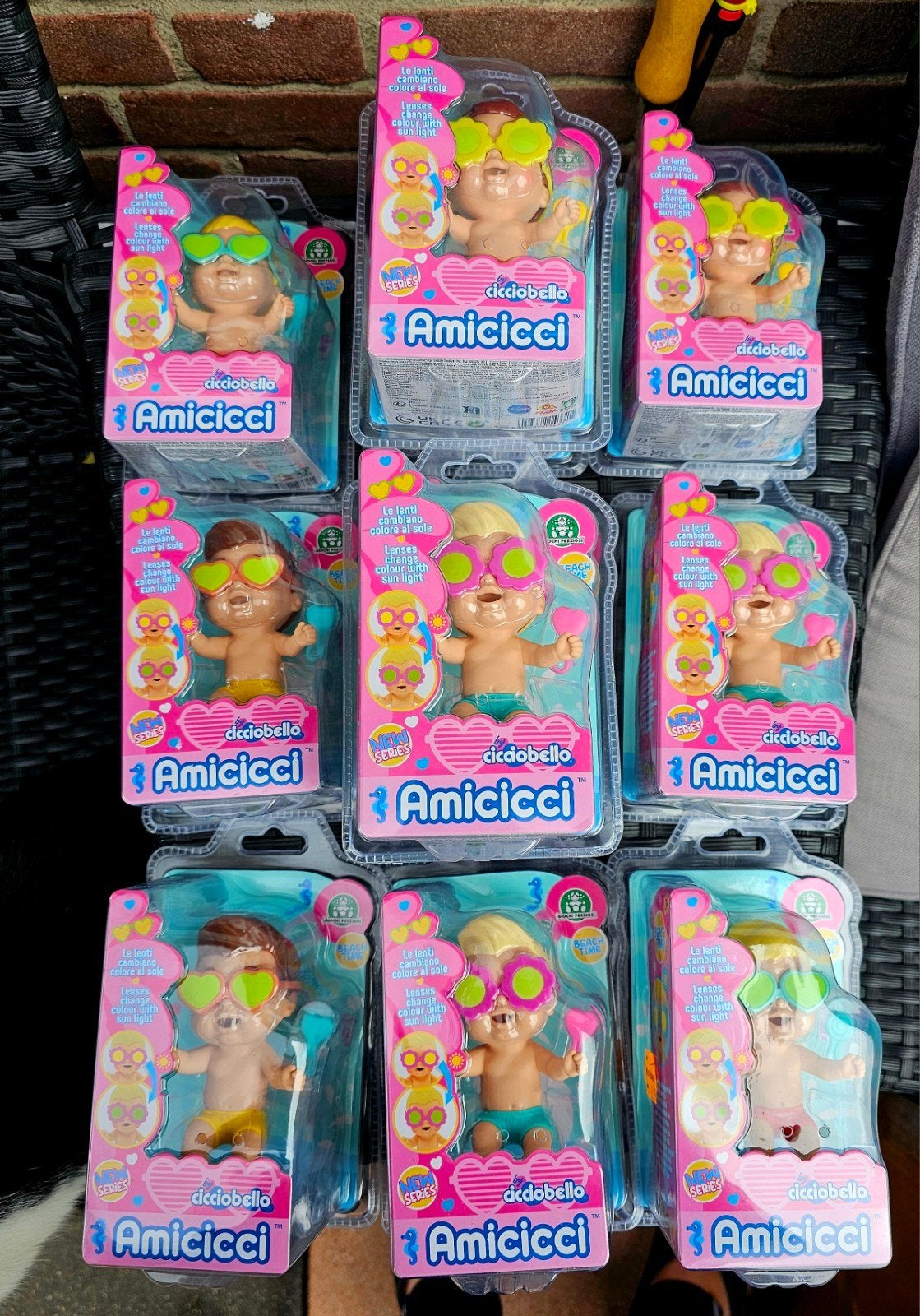 Cicciobello Amicicci poppen - Nieuw in verpakking, Ophalen of Verzenden, Nieuw, Babypop