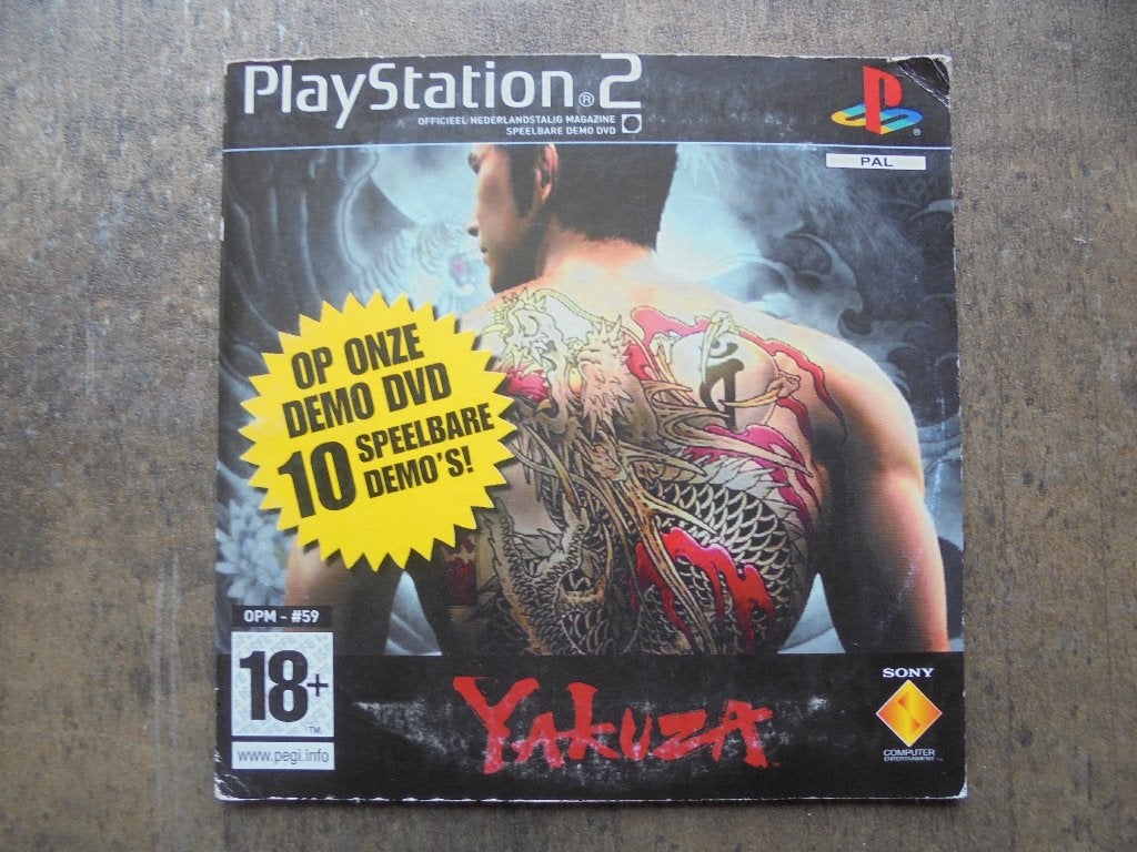 Sony Demo Disc SCED-54048 voor PS2 (zie foto's), Spelcomputers en Games, 1 speler, Ophalen of Verzenden, Gebruikt, Vanaf 18 jaar