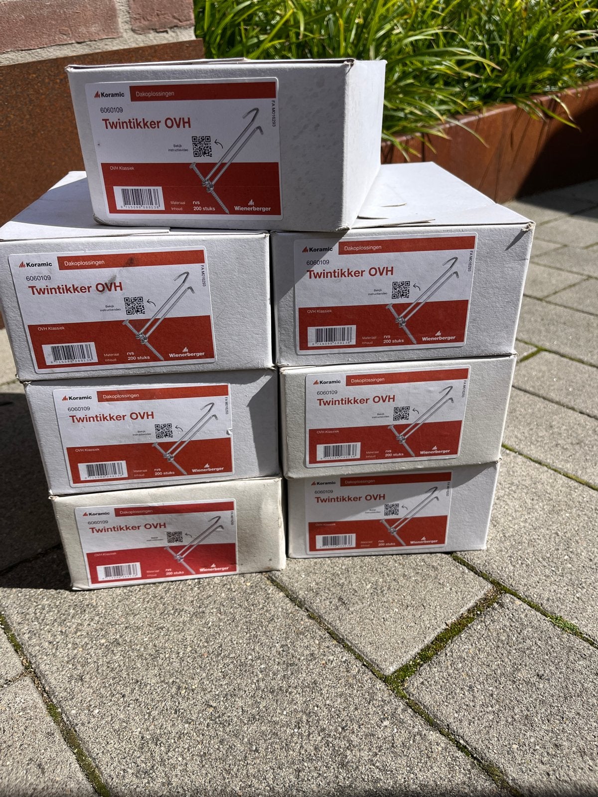 Koramic Twintikker OVH  - Nieuw in doos, Doe-het-zelf en Verbouw, Dakpannen en Dakbedekking, Overige kleuren, Overige typen, Nieuw