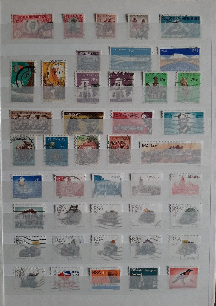 1 Kaart Oude Postzegels Zuid Afrika Nr. 3 Gestempeld, Ophalen, Zuid-Afrika, Gestempeld