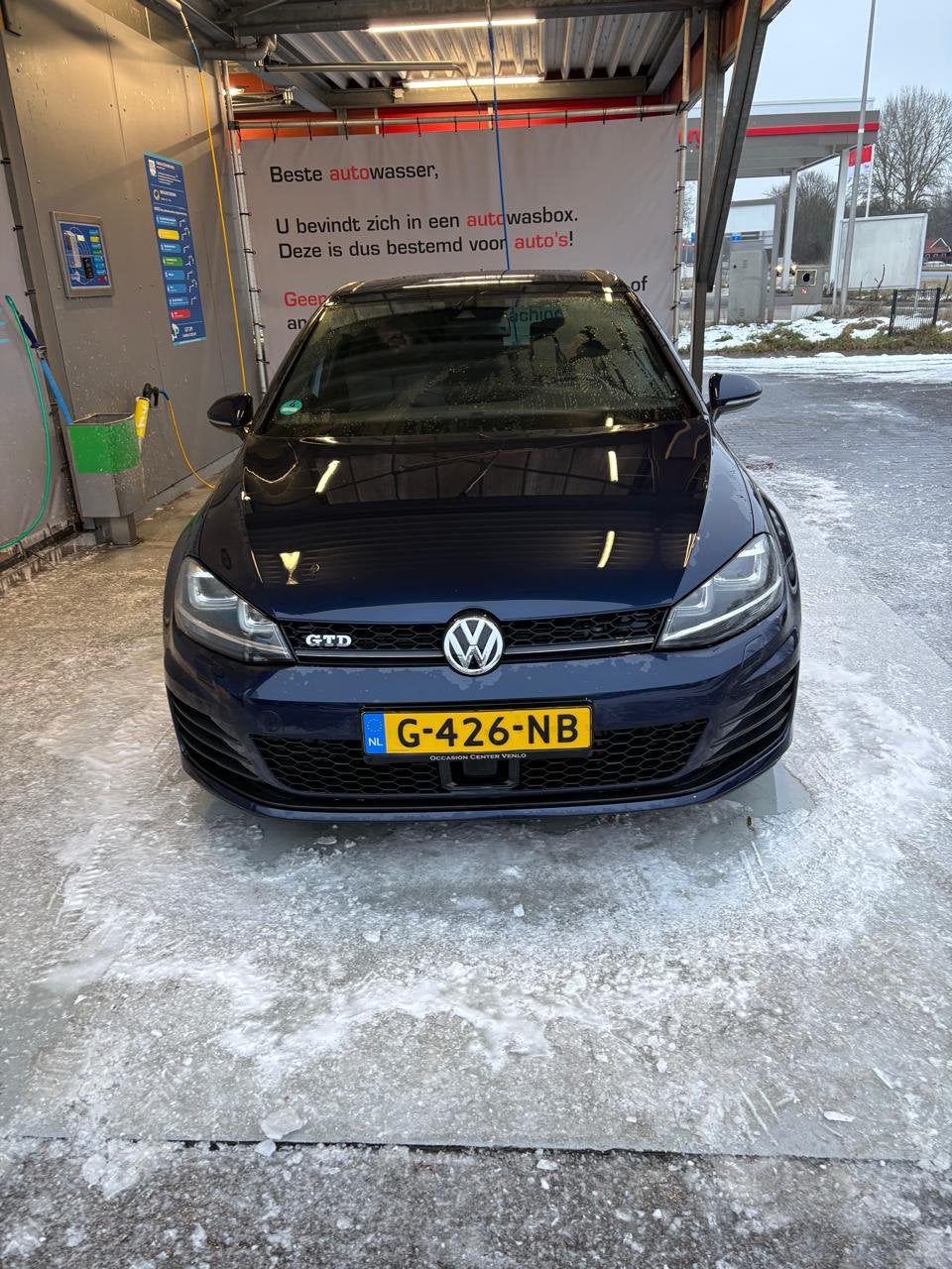 Volkswagen Golf 2.0 TDI PANO DSG ACC, 4 cilinders, Blauw, Geïmporteerd, 154 €/maand