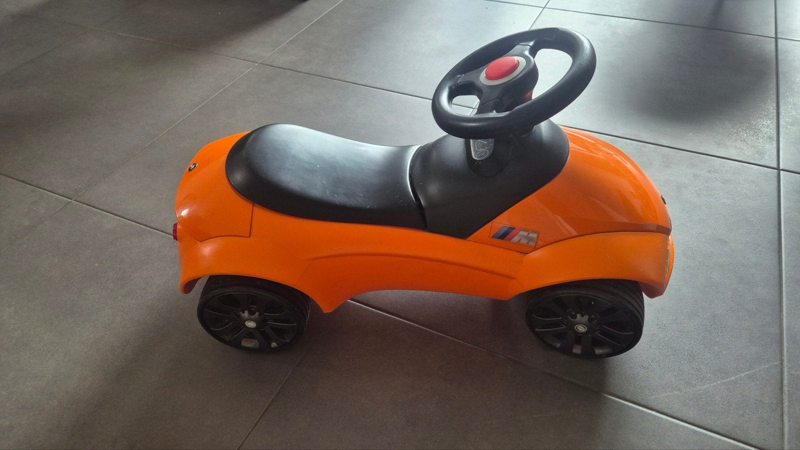 BMW loopauto oranje, Ophalen, Gebruikt, Loopvoertuig