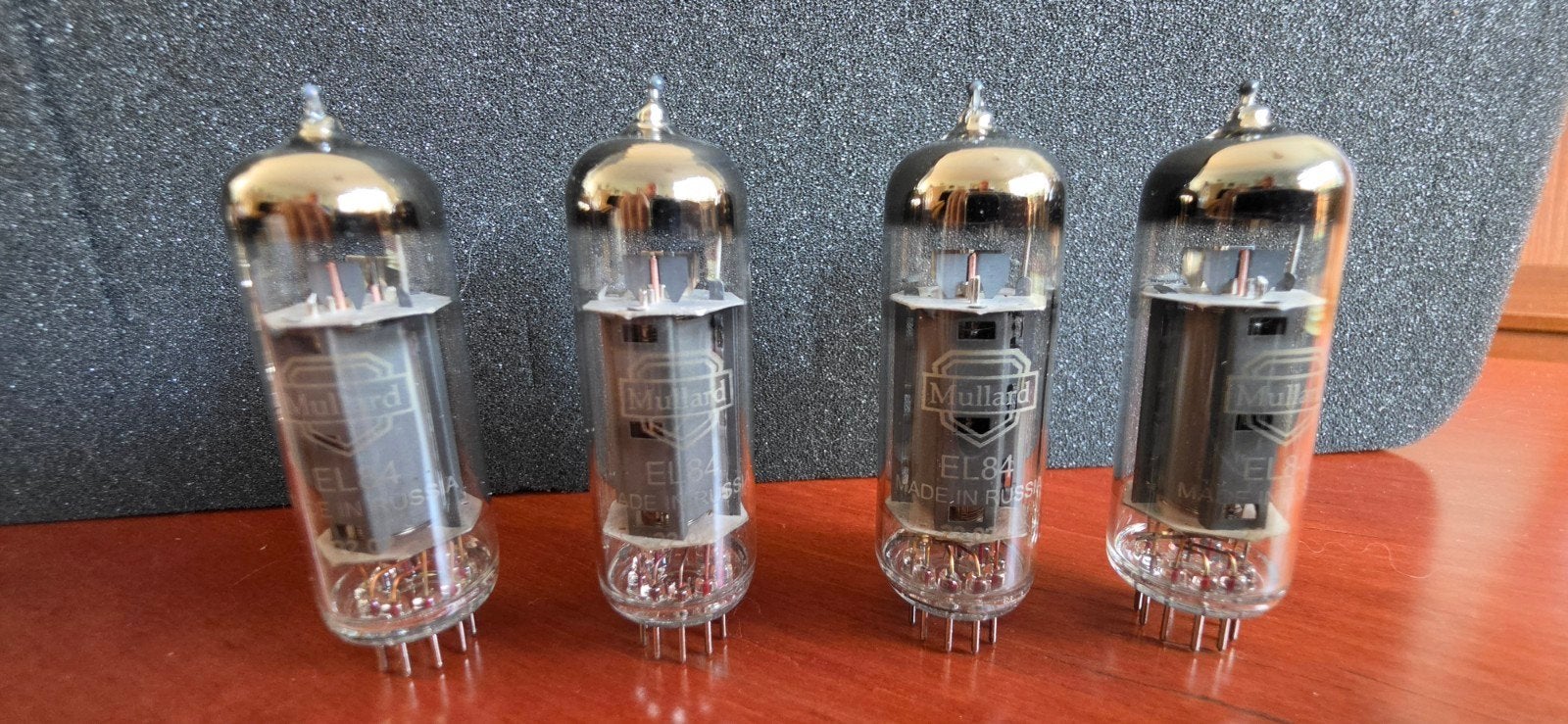 Mullard EL84 buizen (4 stuks)  matched, Ophalen of Verzenden, Zo goed als nieuw