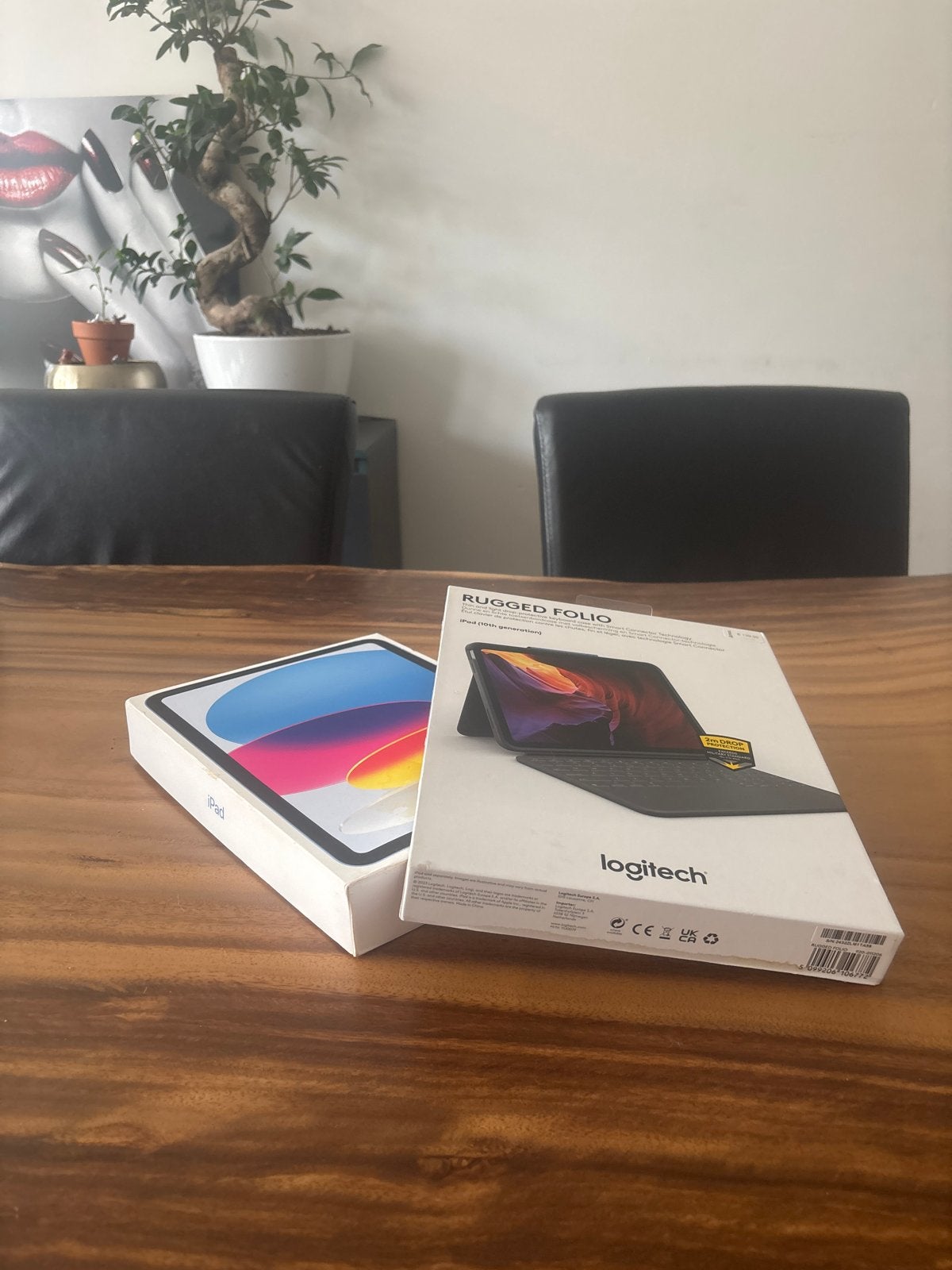 Apple iPad 10e gen. 64GB Wi-Fi + Logitech Rugged Folio NIEUW, Computers en Software, 10 inch, Nieuw, Ophalen of Verzenden, 64 GB