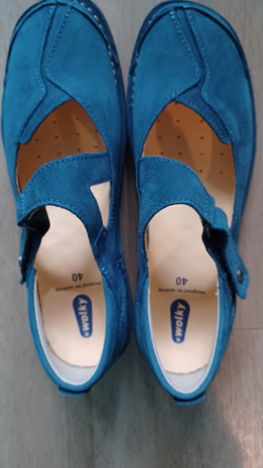 Wolky Cordoba maat 40, Ophalen, Zo goed als nieuw, Blauw