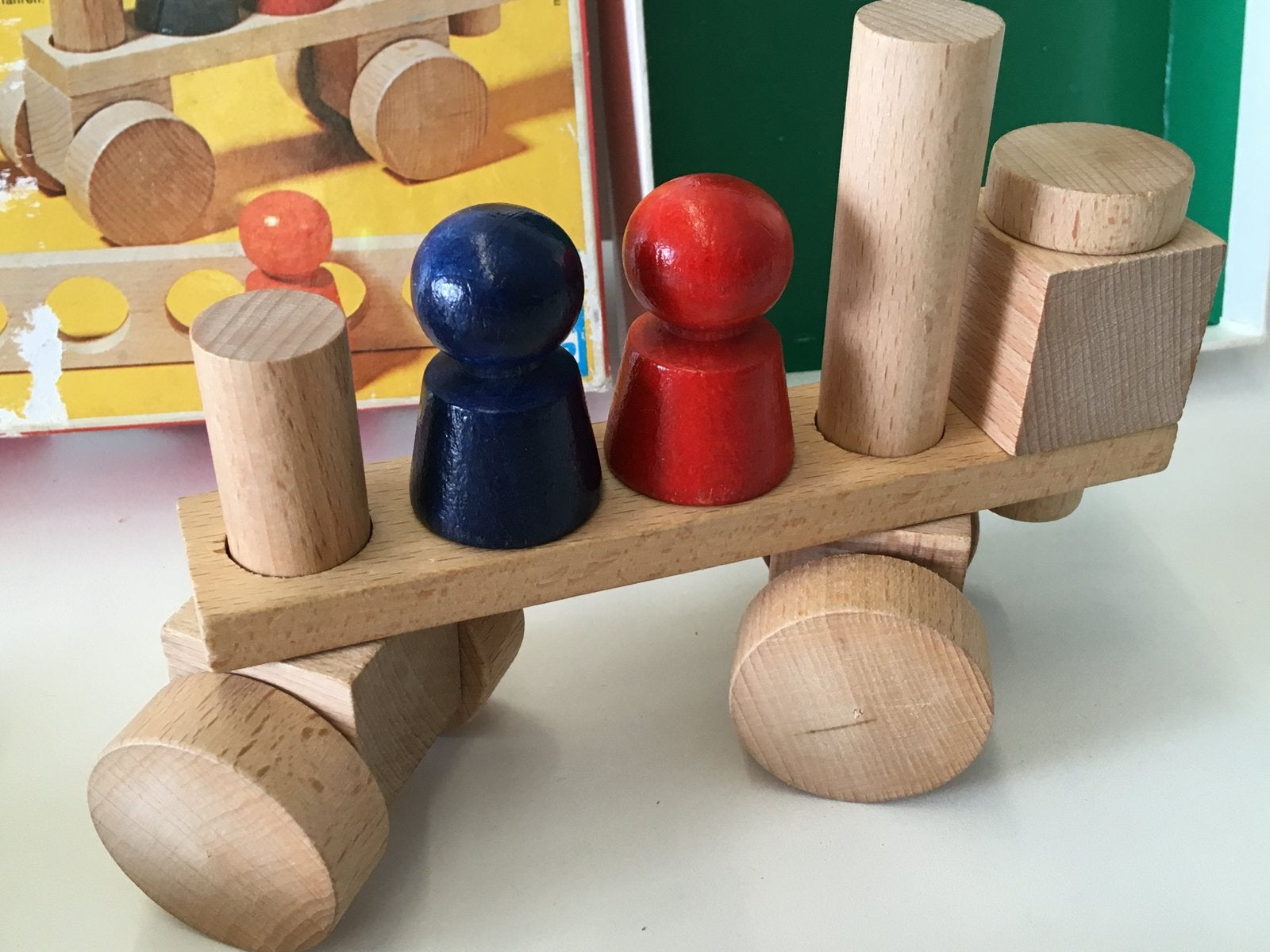 Sio Mobio houten speelgoed, Ophalen of Verzenden, Gebruikt, Overige typen