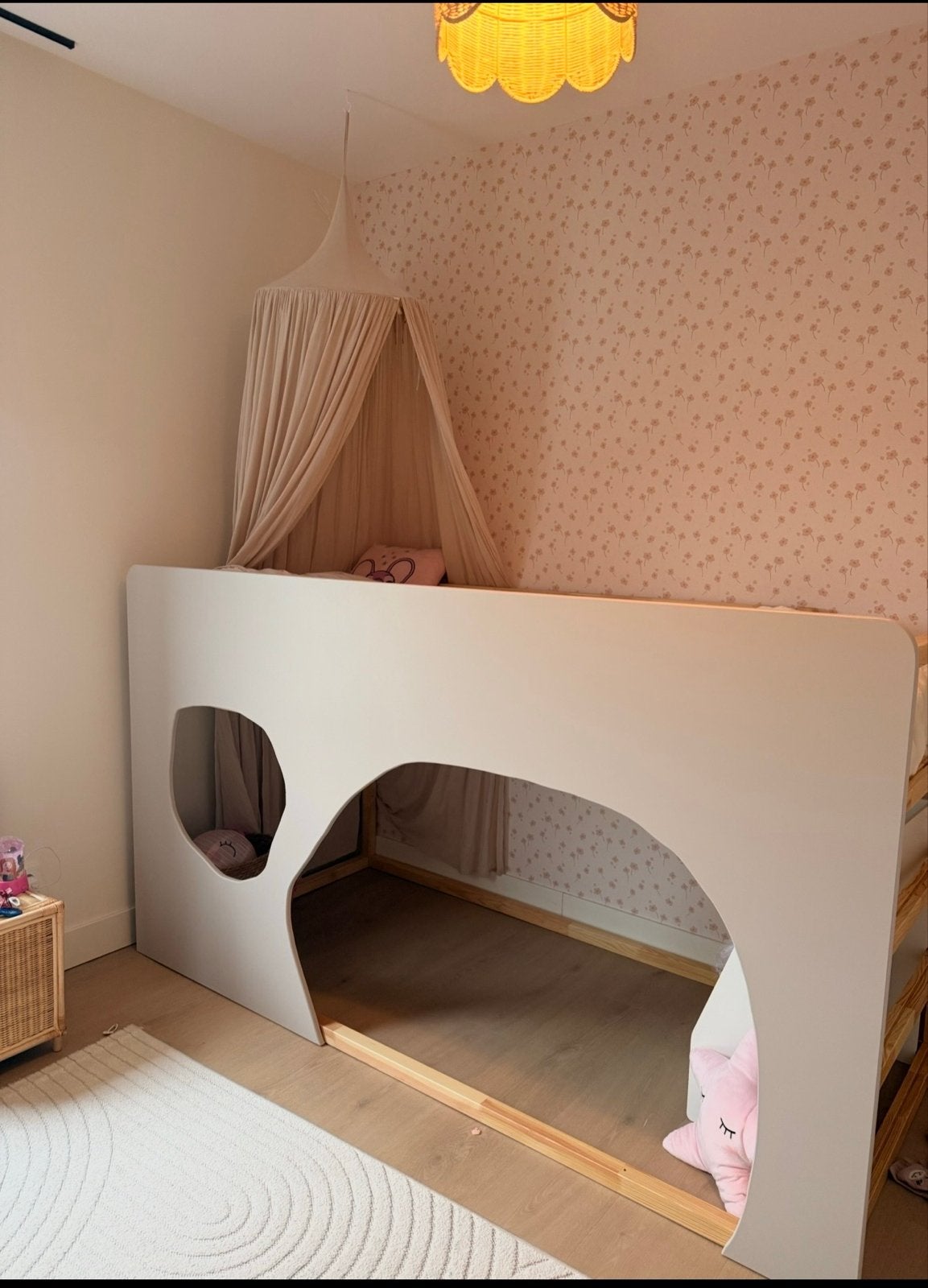 Ikea Kura omkeerbaar bed 90x200 cm, Ophalen, 85 tot 100 cm, Gebruikt, Hoogslaper of Stapelbed