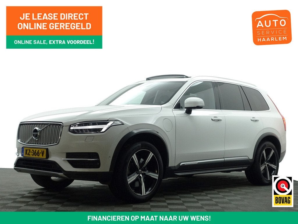 Volvo XC90 2.0 T8 Twin Engine AWD Inscription- Bowers Wilkin, Auto's, Volvo, Gebruikt, 320 pk, 7 stoelen, Wit