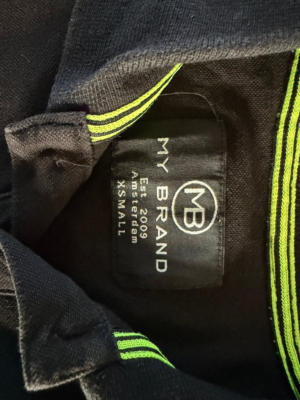 Polo MY BRAND maat XS, Ophalen of Verzenden, Zo goed als nieuw, Maat 46 (S) of kleiner, Zwart