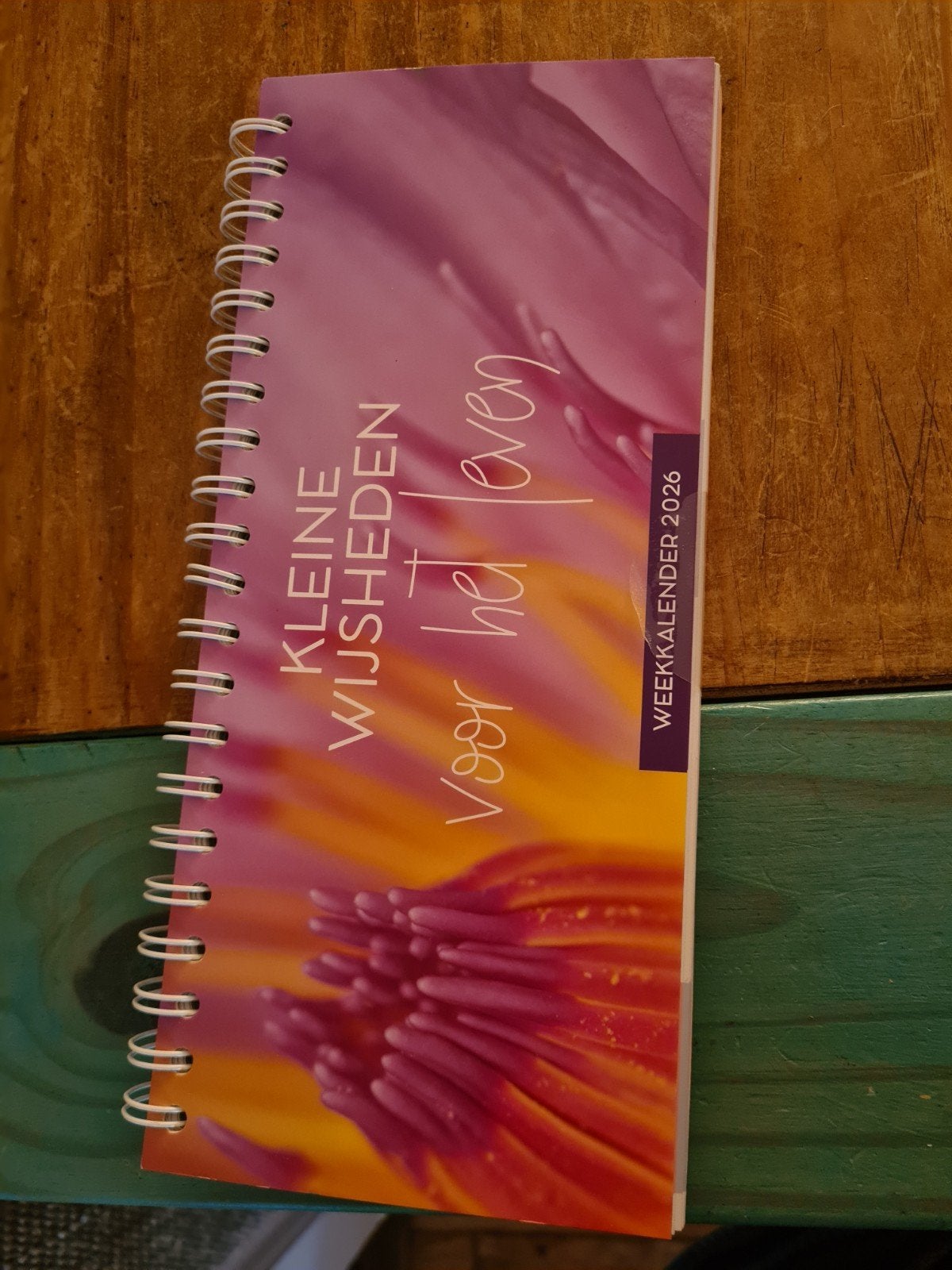 Buro kalender ongebruikt, Ophalen